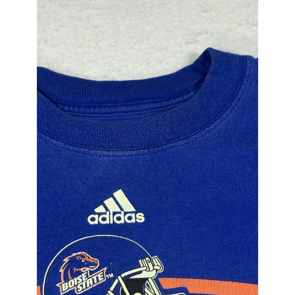 Boise State Broncos 2009-2010 Fiesta Bowl Perfect Season Adidas Long Sleeve S
